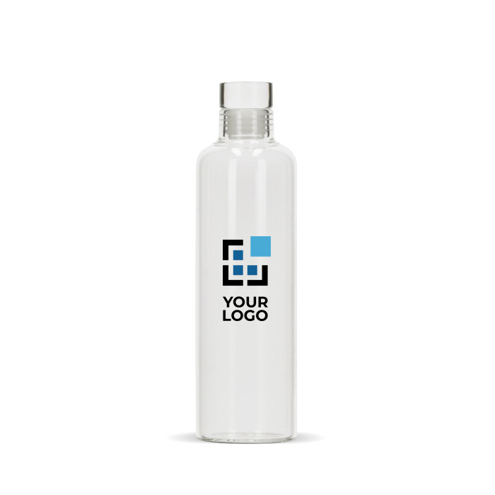 Gourde en verre borosilicaté anti-fuites 500 ml Glass Fridge