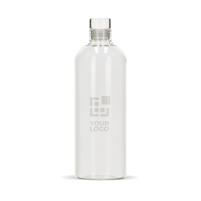 Grande bouteille en verre borosilicaté anti-fuites 1 L Glass Fridge