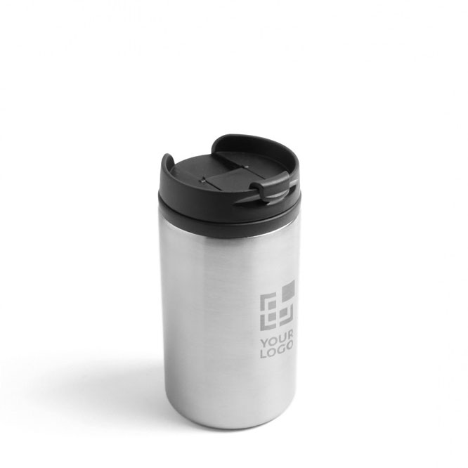 Petit mug thermique en acier promotionnel économique 290ml Signa vue principale