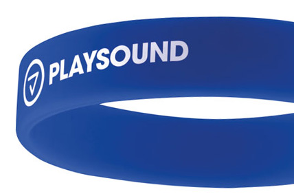 Impression résistante et élastique en couleurs unies sur silicone