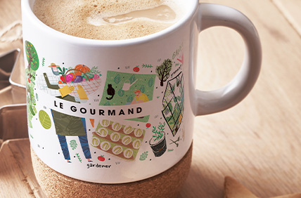 Impression en sublimation tout en couleur, avec photos et dégradés