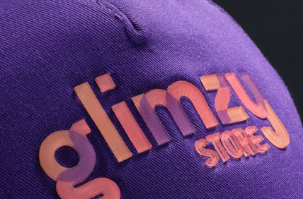 Goutte de résine textile