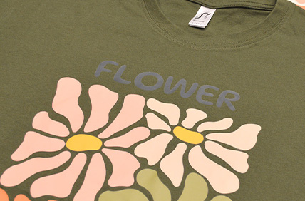 Transfert sérigraphique textile