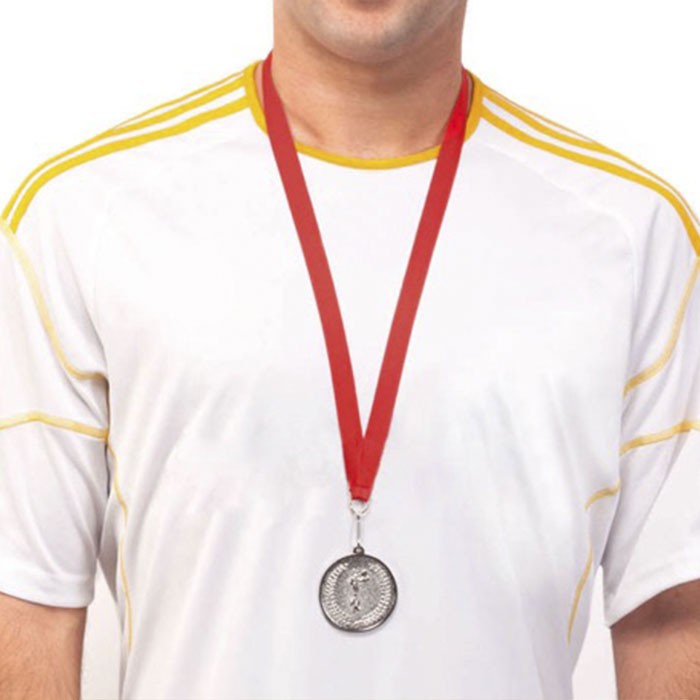 Médaille métallique de type olympique