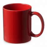 Mug en céramique personnalisable couleur rouge