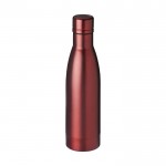 Gourde isotherme personnalisable 500 ml couleur rouge