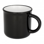Mug original avec un style vintage couleur noir