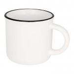Mug original avec un style vintage couleur blanc
