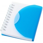 Mini carnet avec couverture pliable couleur bleu
