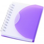 Mini carnet avec couverture pliable couleur violet