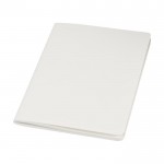 Carnet en papier-pierre imperméable B6 avec pages lignées couleur blanc