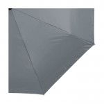 Parapluie pliant à fermeture automatique couleur gris vue détail 1