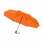 Parapluie pliant à fermeture automatique couleur orange