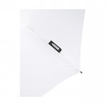 Parapluie manuel 8 panneaux pliable en polyester recyclé Ø96 couleur blanc vue détail 2