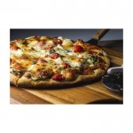 Pelle à pizza personnalisable en métal couleur naturel image d'ambiance