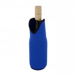 Housse pour bouteille de vin extensible couleur bleu roi