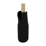 Housse pour bouteille de vin extensible couleur noir