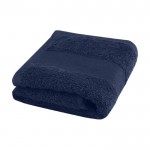 Essuie-mains en coton 450 g/m2 couleur bleu marine