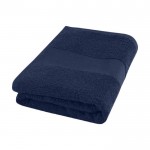 Serviette en coton 50x100 cm 450 g/m2 couleur bleu marine