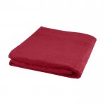 Serviette en coton 100x180 cm 450 g/m2 couleur rouge