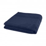 Serviette en coton 100x180 cm 450 g/m2 couleur bleu marine
