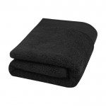 Serviette douce et épaisse en coton 550 g/m2 couleur noir