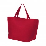 Grand sac multi usage non tissé 80 g/m2 couleur rouge vue détail 1