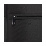 Sac à dos en polyester recyclé pour tablette et PC 15,6” couleur noir troisième vue