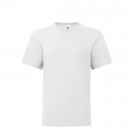T-shirt pour enfant  en coton 150 g/m2 couleur blanc