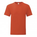 T-shirt en coton ringspun 150 g/m2 couleur orange foncé