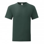 T-shirt en coton ringspun 150 g/m2 couleur vert foncé