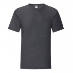 T-shirt en coton ringspun 150 g/m2 couleur gris foncé