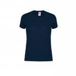 T-shirt ajusté en coton femme 150 g/m2 Fruit Of The Loom couleur bleu marine première vue