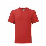 T-shirt pour enfant  en coton 150 g/m2 couleur rouge
