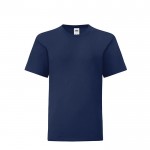 T-shirt pour enfant  en coton 150 g/m2 couleur bleu marine
