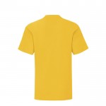 T-shirt pour enfant  en coton 150 g/m2 couleur jaune première vue