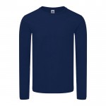 T-shirt publicitaire coton peigné 150 g/m2 couleur bleu marine