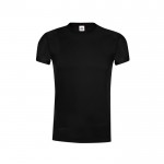 T-shirt en coton couleurs variées 145 g/m2 Fruit Of The Loom couleur noir première vue
