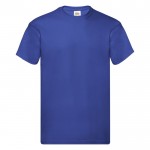 T-shirt en coton couleurs variées 145 g/m2 Fruit Of The Loom couleur bleu première vue
