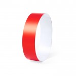 Bracelets colorés incassables pour événements couleur rouge première vue