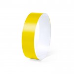 Bracelets colorés incassables pour événements couleur jaune première vue
