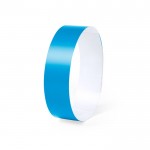Bracelets colorés incassables pour événements couleur bleu ciel première vue