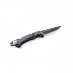 Couteau robuste avec lame en acier inoxydable couleur noir quatrième vue
