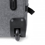 Valise RPET à roulettes aux normes TSA couleur gris neuvième vue