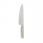 Couteau de chef en acier japonais couleur argenté deuxième vue