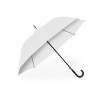 Parapluie automatique XL à 8 panneaux couleur blancdeuxième vue