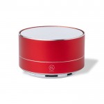 Enceinte multifonction Bluetooth 5.0 recyclable couleur rouge deuxième vue