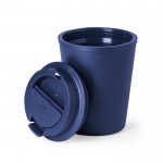 Mug à emporter en plastique recyclé à double paroi de 300 ml cinquième vue