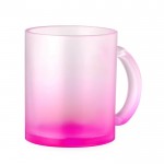 Mug en verre au fini mat avec coloris translucides 350ml quatrième vue