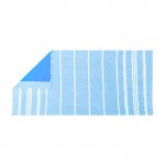 Serviette paréo bicolore, coton recyclé et polyester 255g/m²  troisième vue